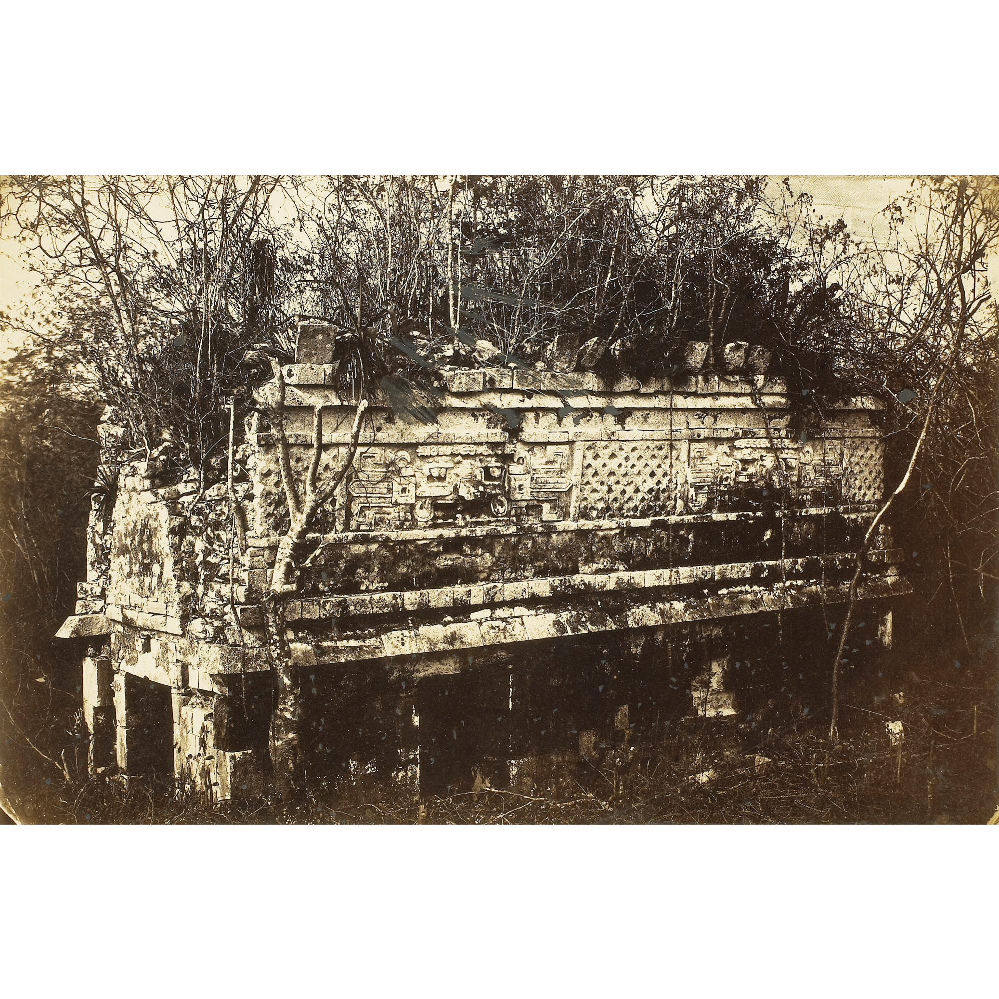 Désiré Charnay - Palais Des Nonnes, A Chichen-Itza Aile Droite, 1857-63