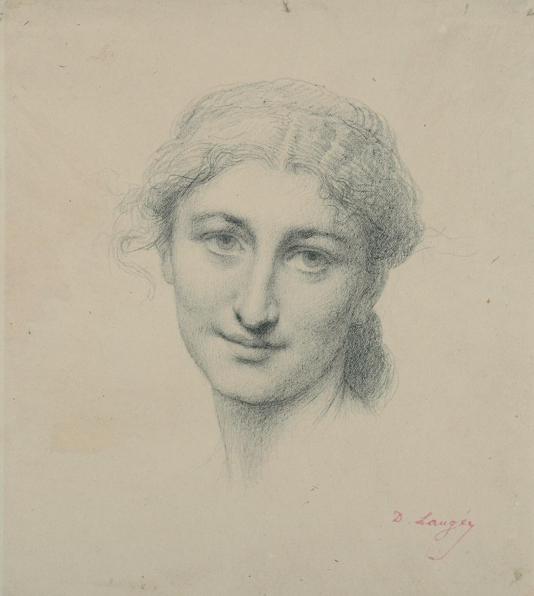 Désiré François Laugée - Frauenkopf.