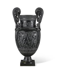 Désiré Ringel D\'Illzach - Frenchmonumental Vase With Bacchic Revellers