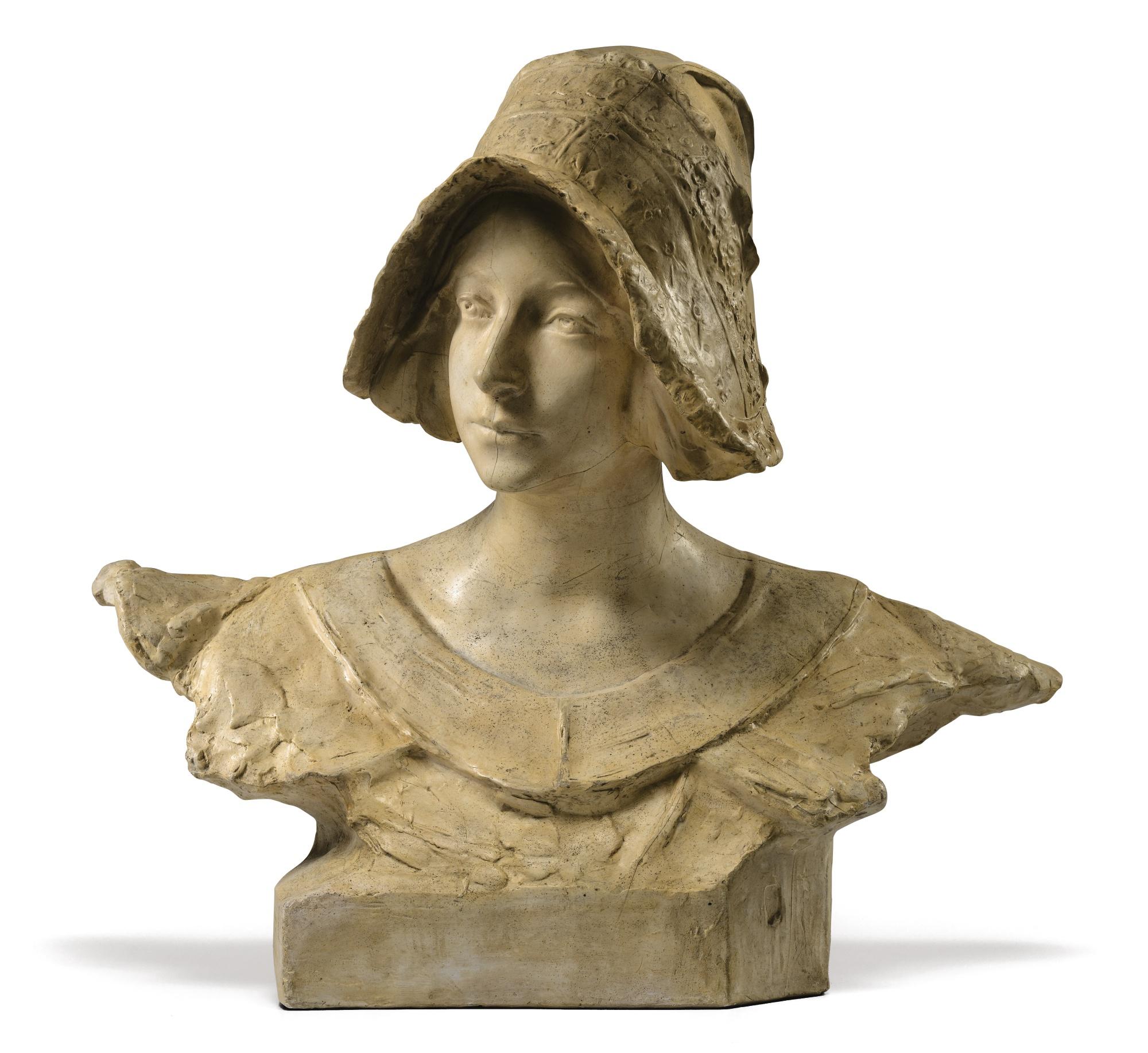 Désiré Ringel D\'Illzach - Young Woman From Brittany With A Headdress