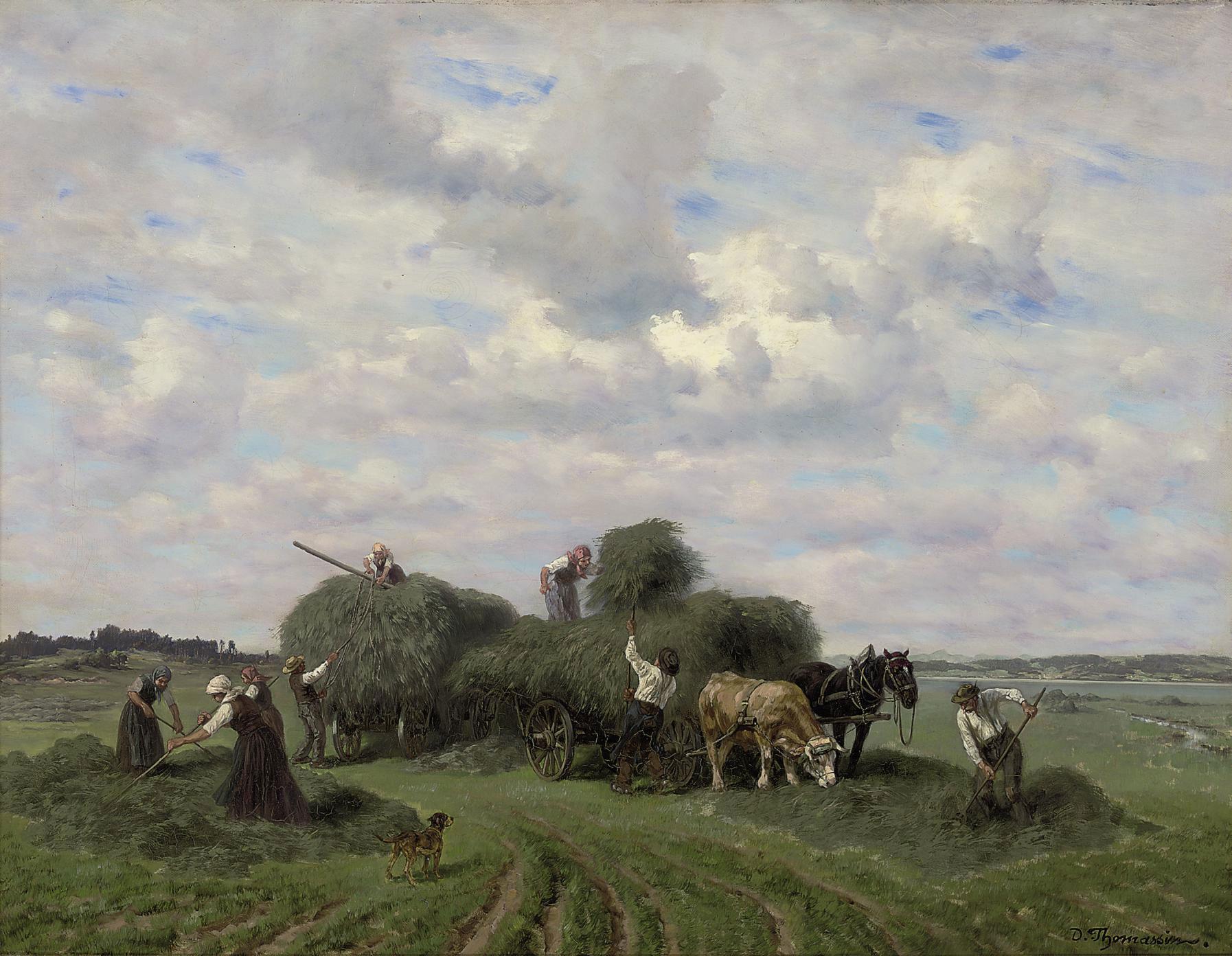 Désiré Thomassin Renardt - The harvesters