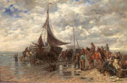 Désiré Thomassin - Bringing in the catch