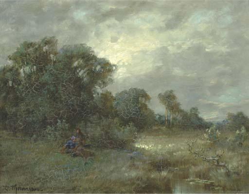 Désiré Thomassin - Women resting on the heath