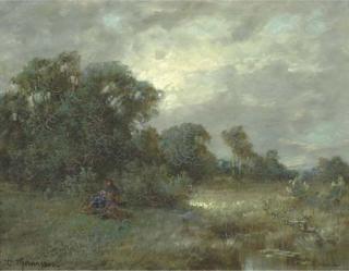 Désiré Thomassin - Women resting on the heath