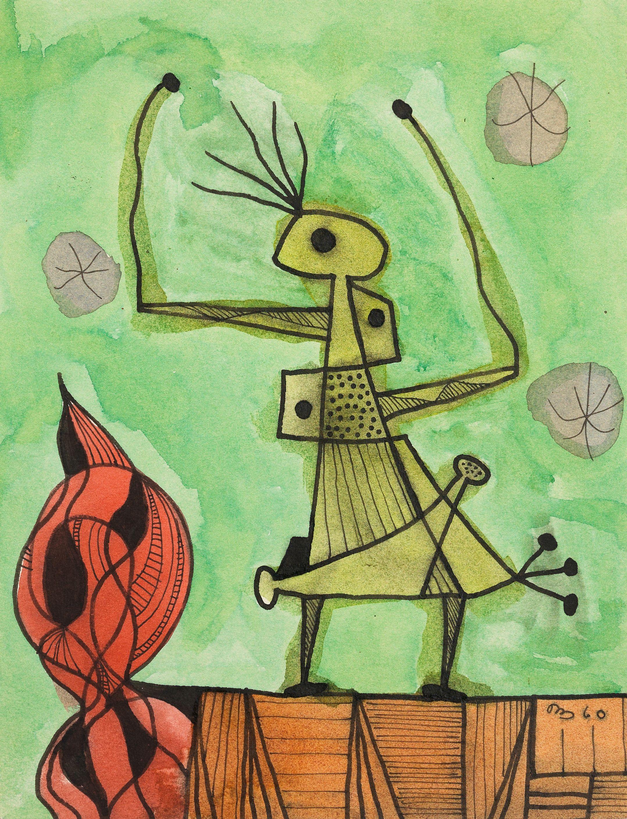 Desmond Morris - The Alarmist (Unframed)