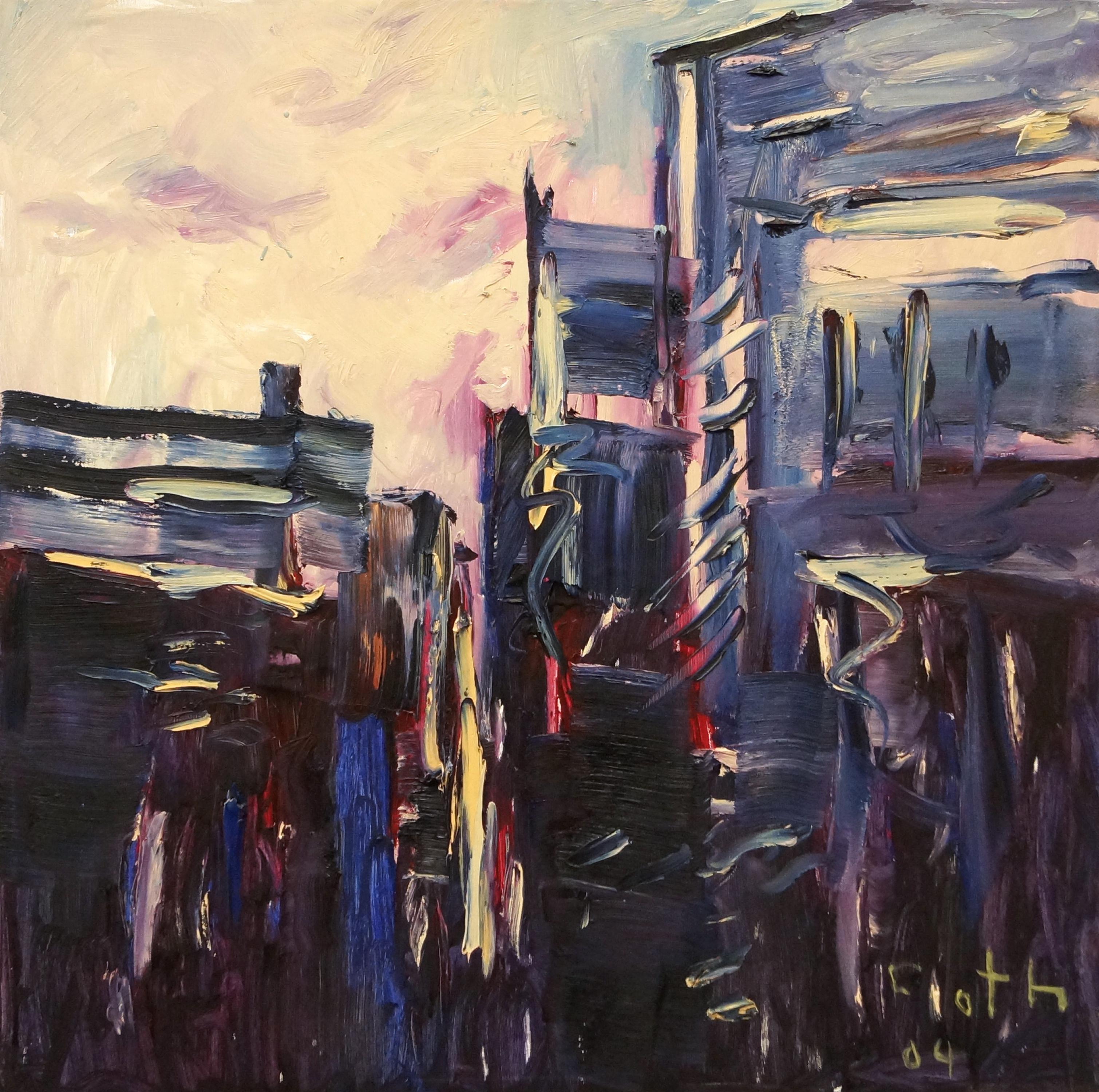 Detlev Foth - Ohne Titel (Häuser).