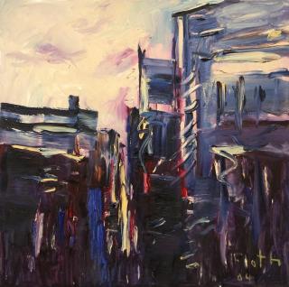 Detlev Foth - Ohne Titel (Häuser).