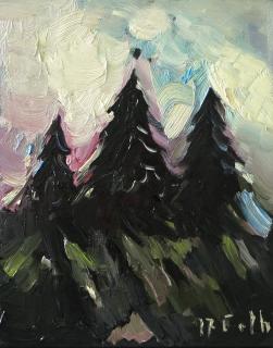 Detlev Foth - Tannen im Nordschwarzwald.