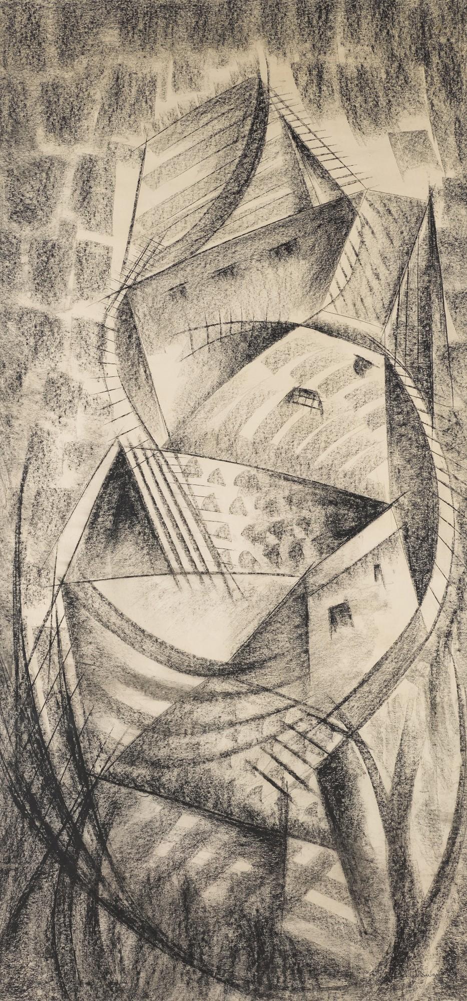 Devayani Krishna - Untitled (Townscape)