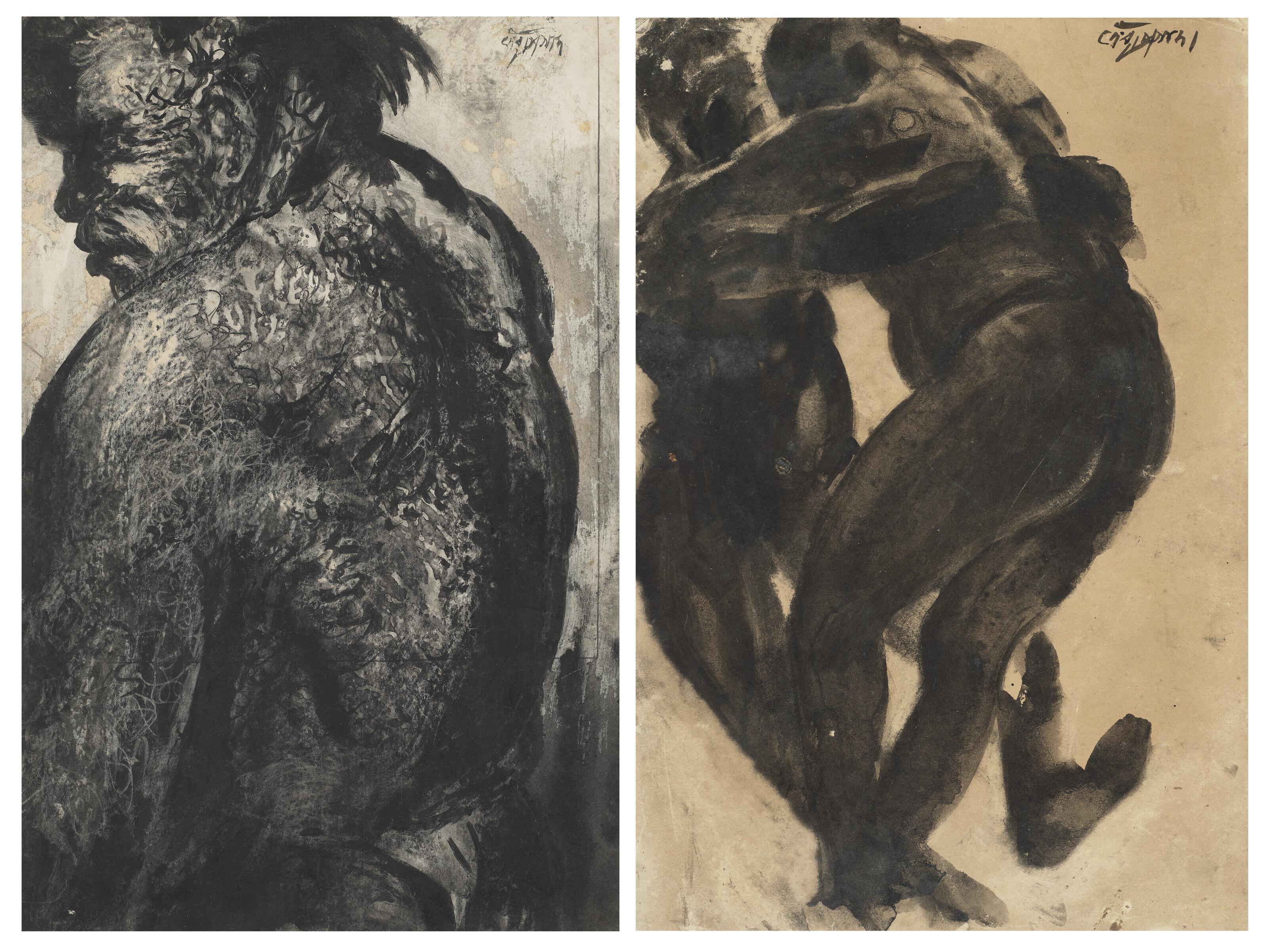 Devi Prasad Roy Chowdhury - The Leper; Wrestlers