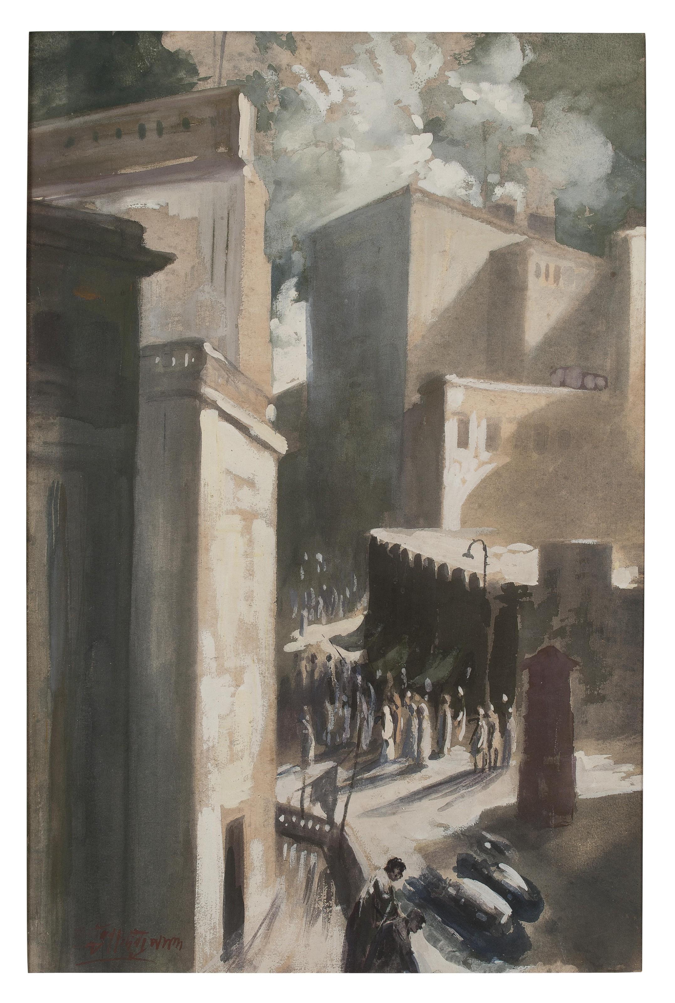 Devi Prasad Roy Chowdhury - Untitled (Winter Morning)