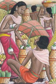 Dewa Putu Bedil - Fruit market