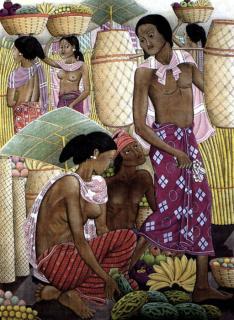 Dewa Putu Bedil - Fruit market