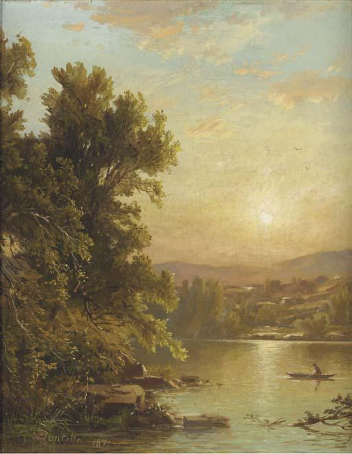 Dewitt Clinton Boutelle - Sunrise over the Catskills