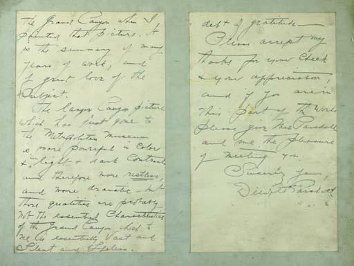 Dewitt Parshall - A Letter To Joseph Knapp About His Painting \'Silence\'