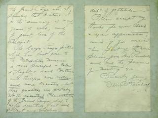 Dewitt Parshall - A Letter To Joseph Knapp About His Painting \'Silence\'