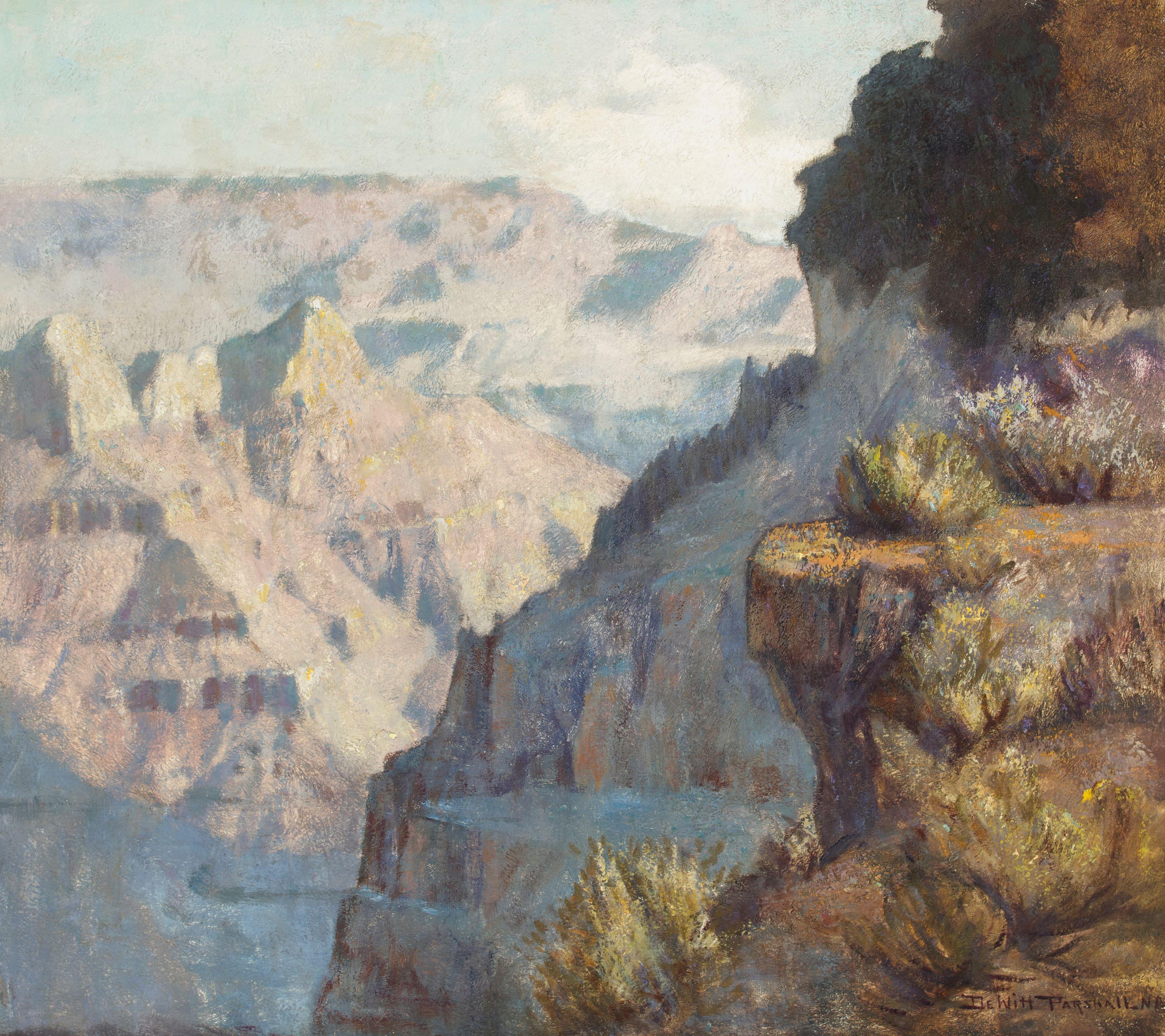 DeWitt Parshall - Grand Canyon 36 x 40 in. framed 41 x 44 3/4 in.