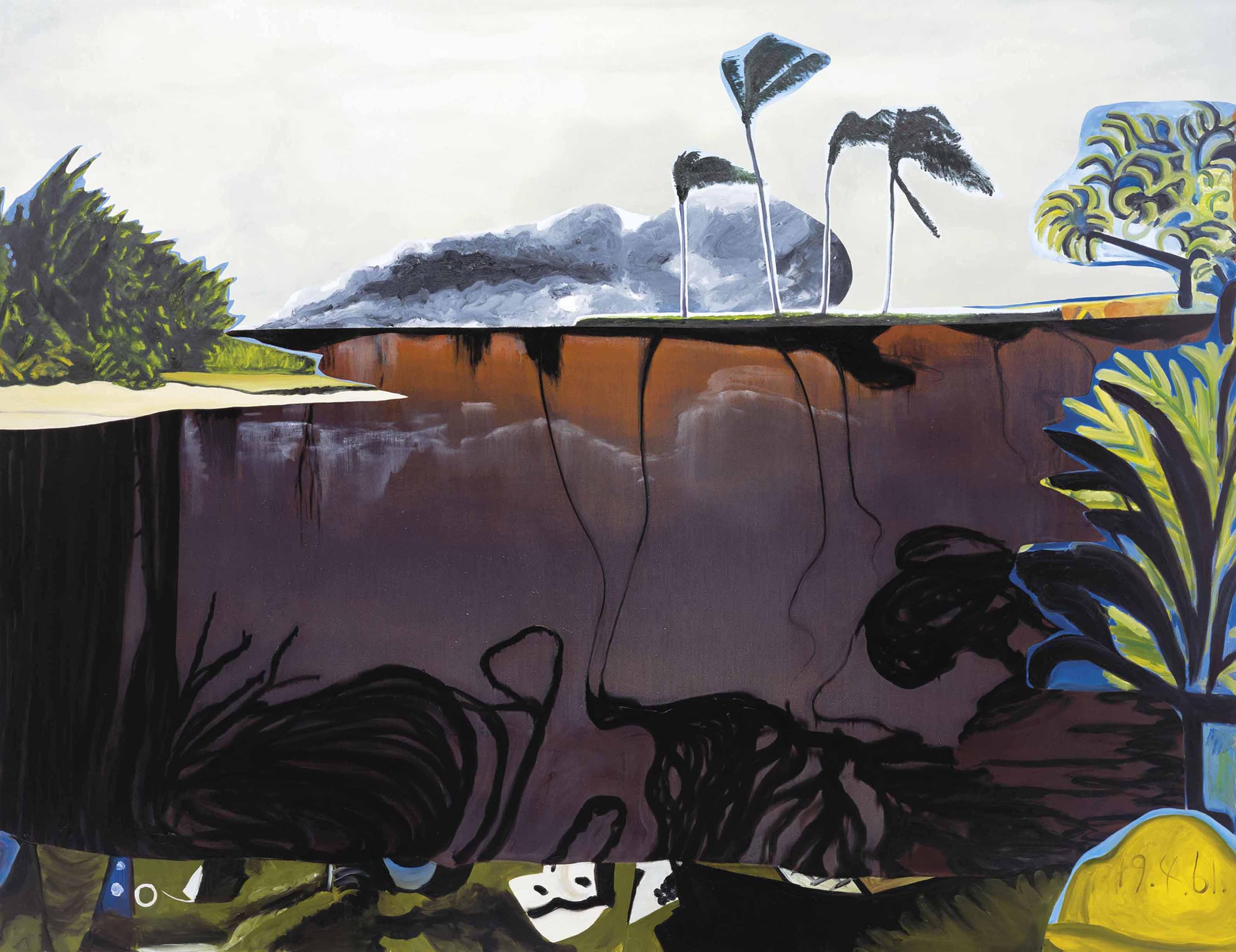 Dexter Dalwood - Bay of Pigs