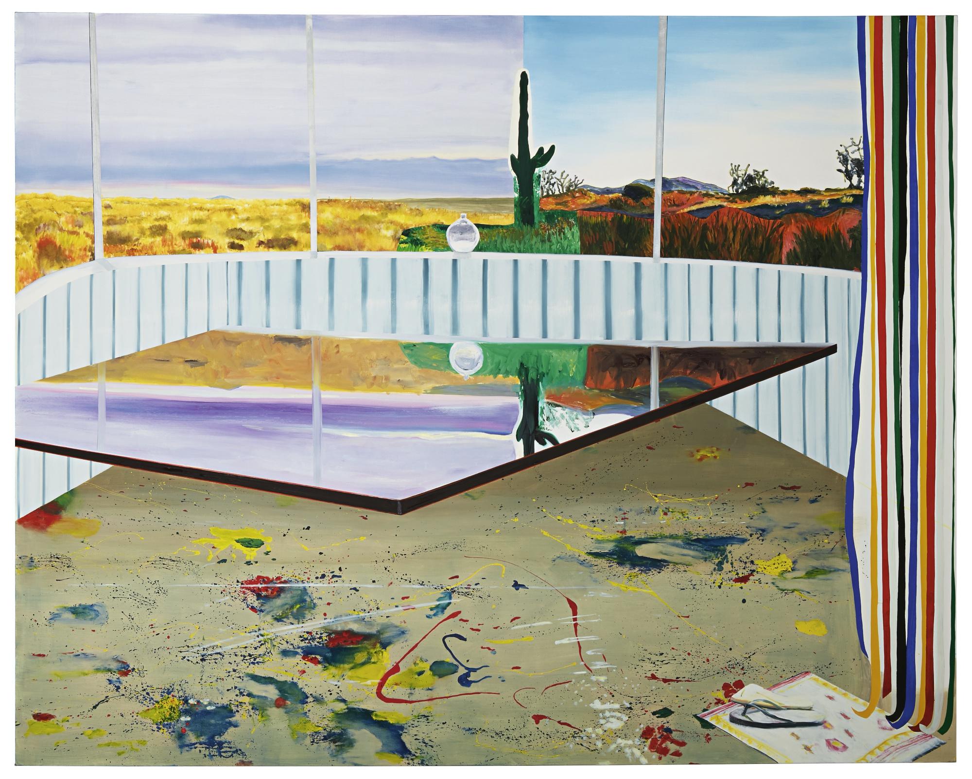 Dexter Dalwood - Captain Beefheart\'S Desert Trailer