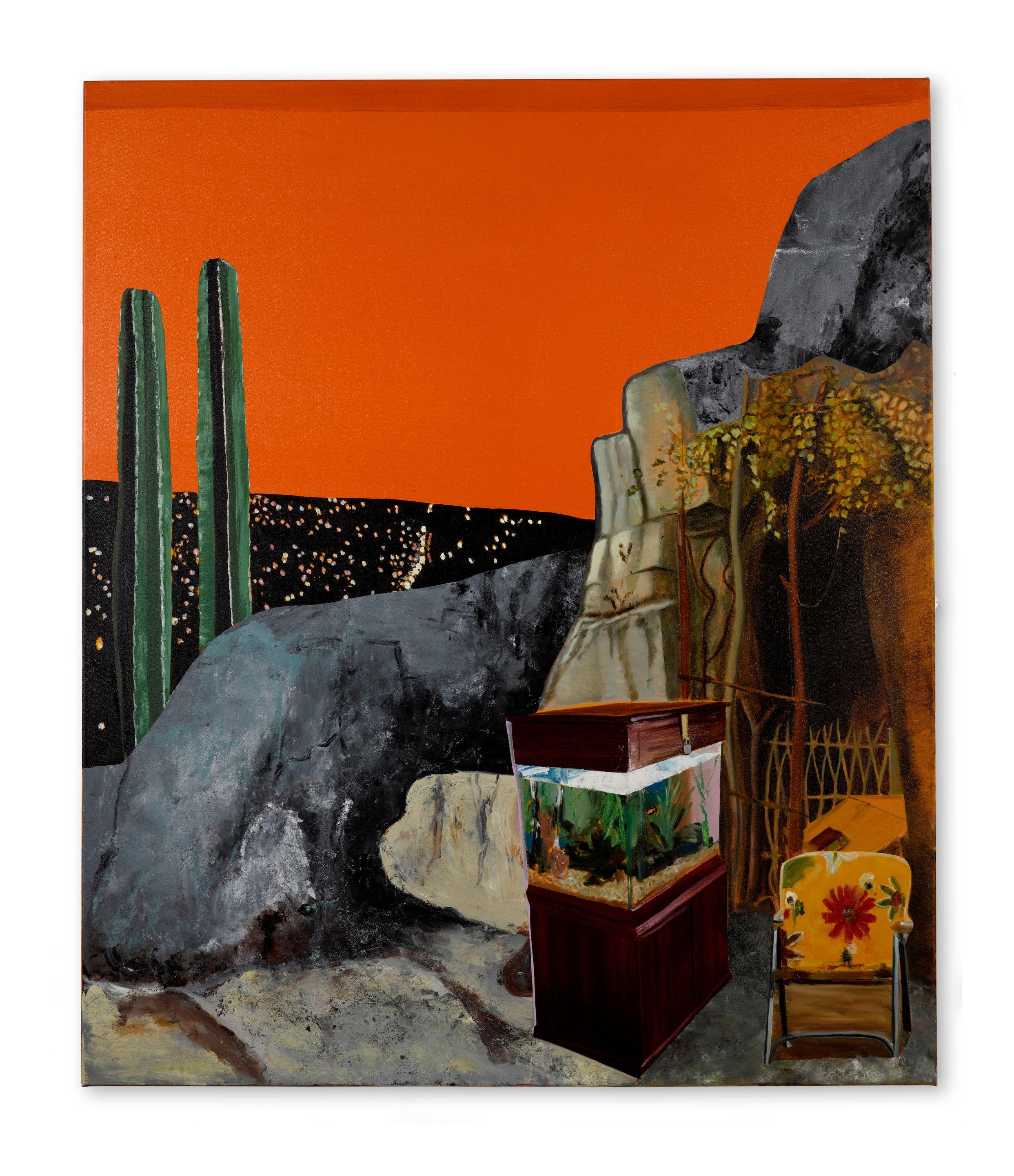 Dexter Dalwood - Lord Lucan, 2010