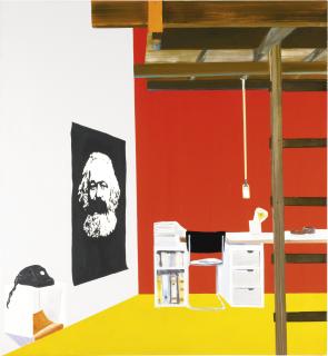 Dexter Dalwood - Ulrike Meinhof\'S Bedsit