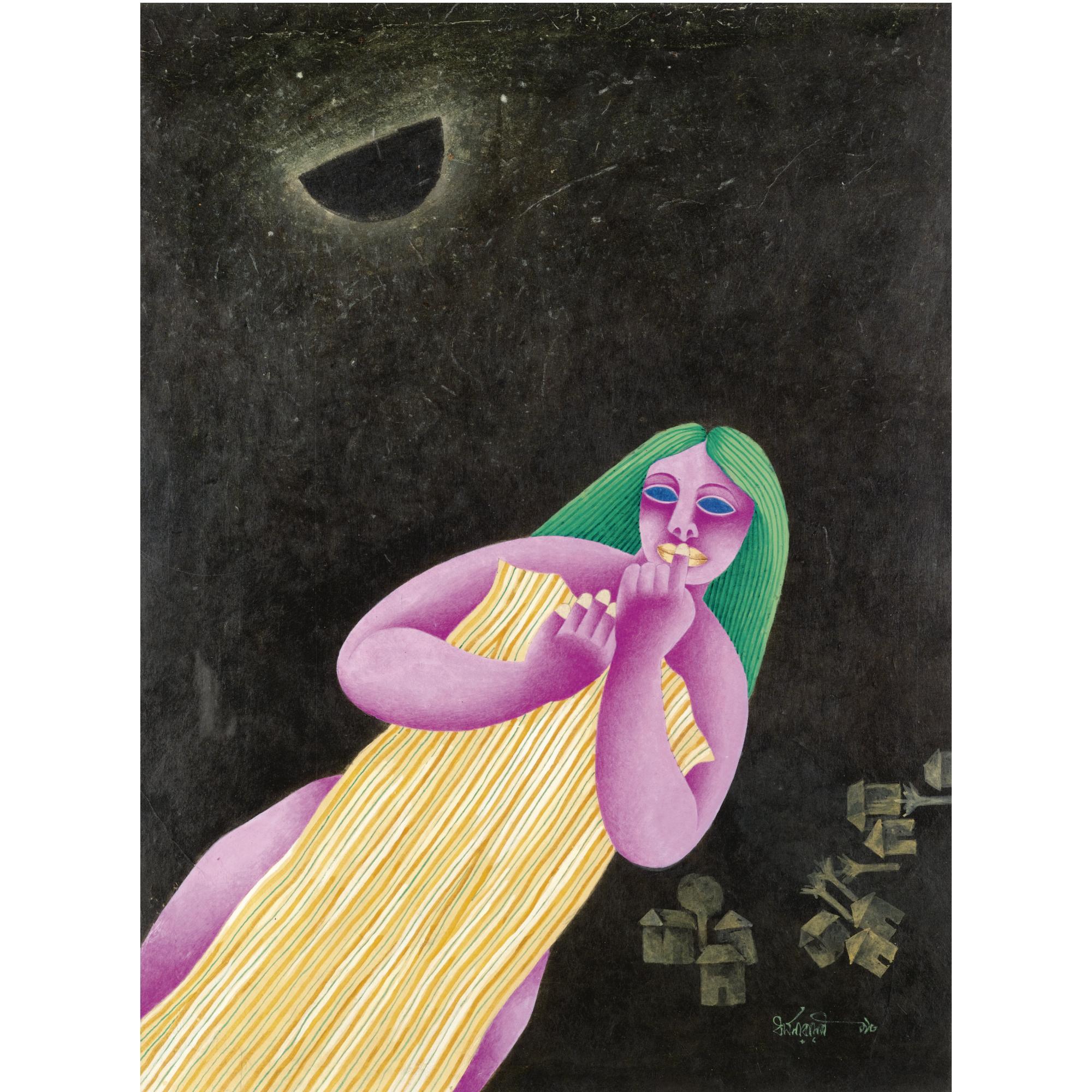 Dharmanarayan Dasgupta - At Night