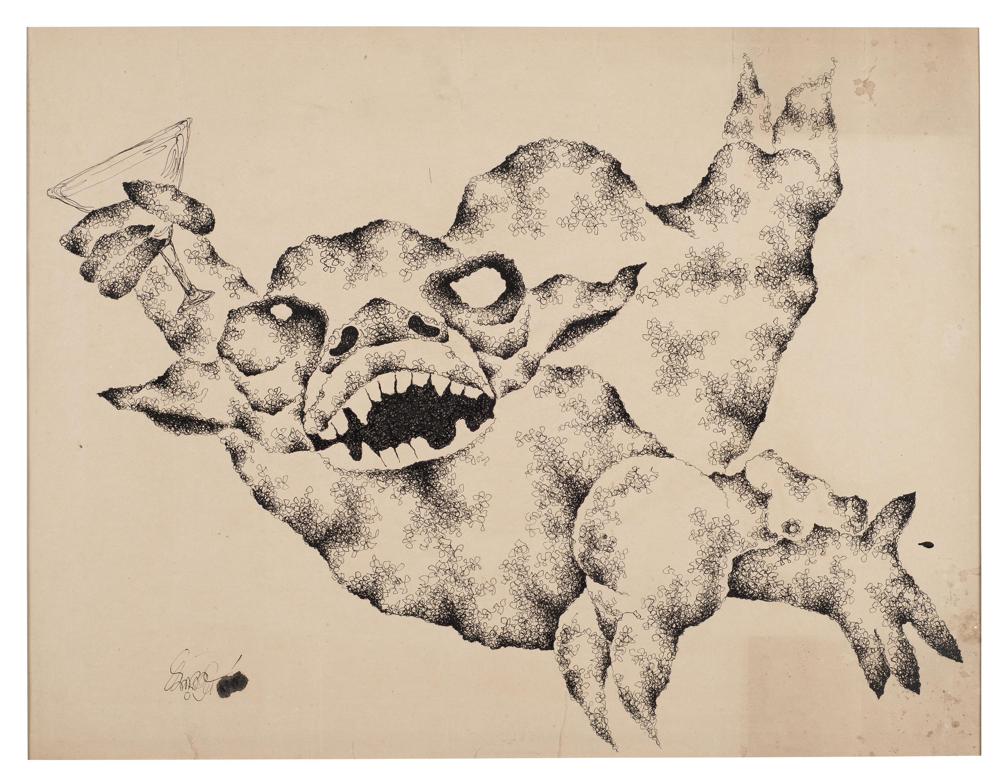 Dharmanarayan Dasgupta - Untitled (Party Monster)