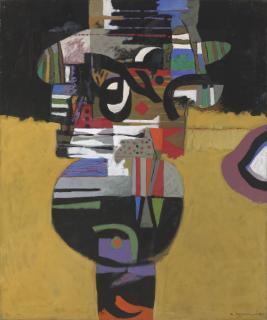 Dia Al-Azzawi - Ashkal Sahrawiya No.6 (Desert Forms No.6)