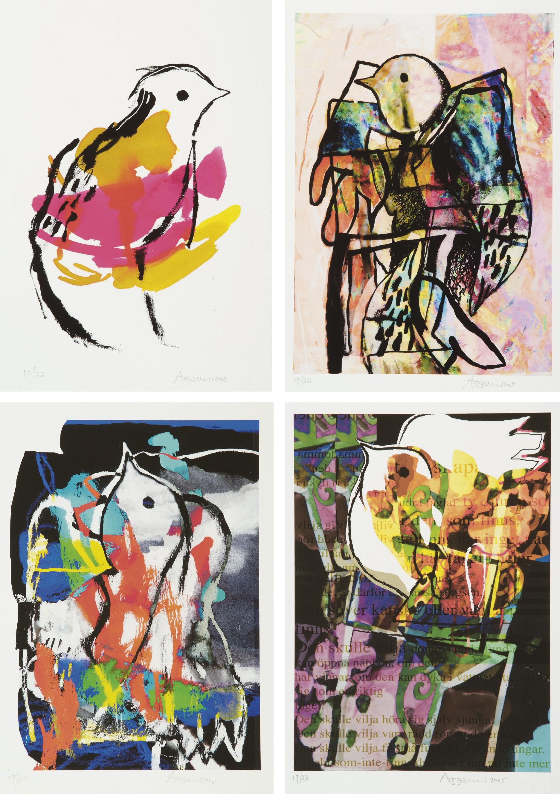 Dia Azzawi - Book of The Bird