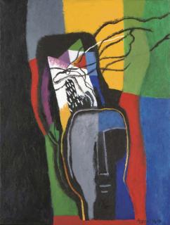 Dia Azzawi - Portrait of A Visitor