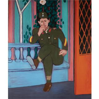 Diamantis Diamandopoulos - Greek Seated Greek Sergeant