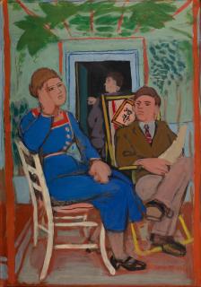 Diamantis Diamantopoulos - Sous les feuilles de vigne