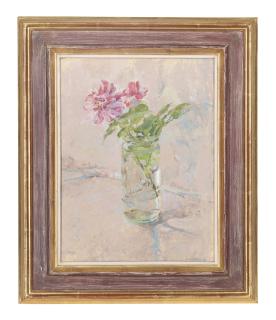 Diana M. Armfield, R.A., R.W.S. - Carnations in a vase