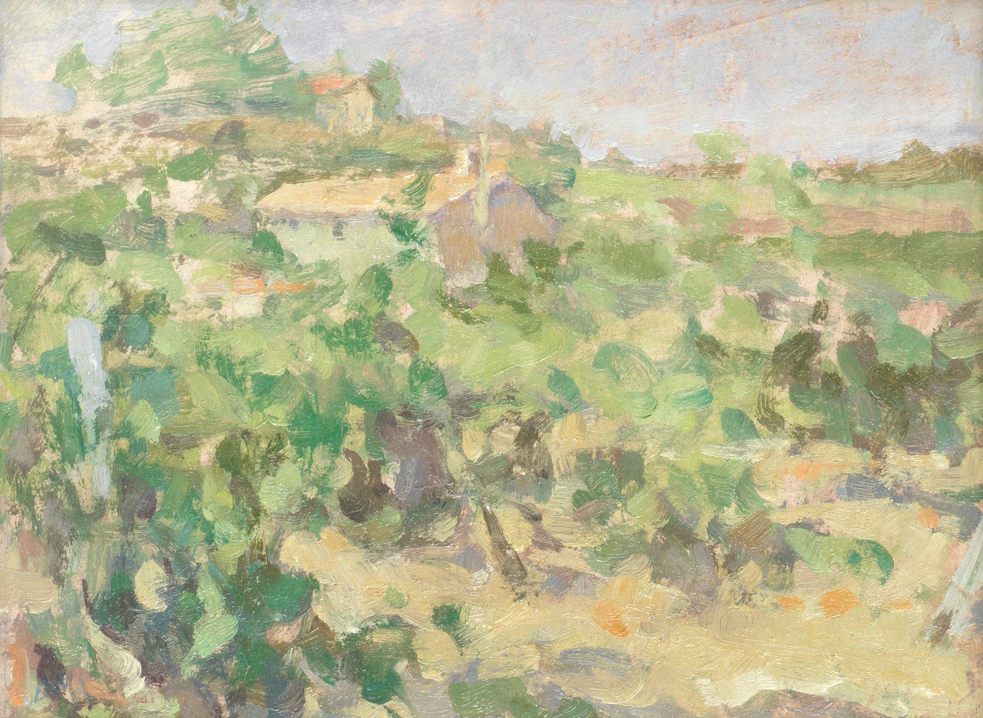 Diana Maxwell Armfield R.A. - The House in the Vineyard, Vaison-la-Romaine