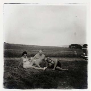 Diane Arbus - A Family One Evening in a Nudist Camp, PA