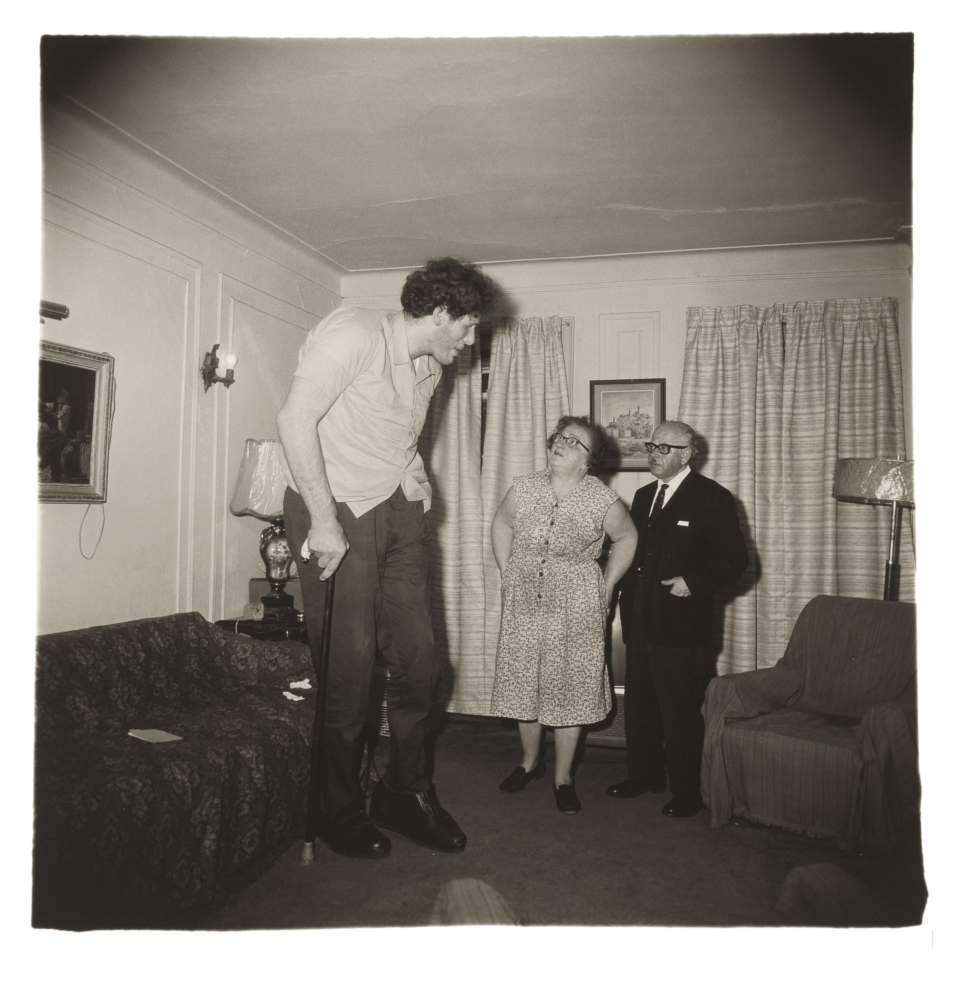 Diane Arbus - A Jewish Giant At The Home Of His Parents, Bronx, From \'A Box Of Ten\', 1967