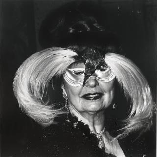 Diane Arbus - \'A Woman In A Bird Mask, N.Y.C.\', 1967