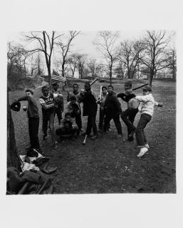 Diane Arbus - »Baseball Game, Central Park«