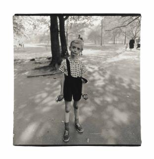 Diane Arbus - Child with a toy hand grenade in Central Park, N.Y.C., 1962