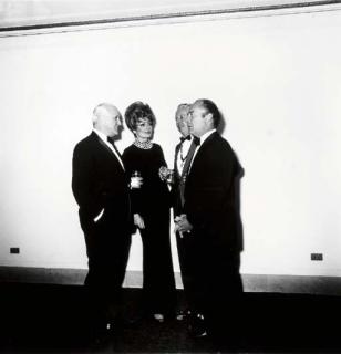 Diane Arbus - Four People at a Gallery Opening, N.Y.C.
