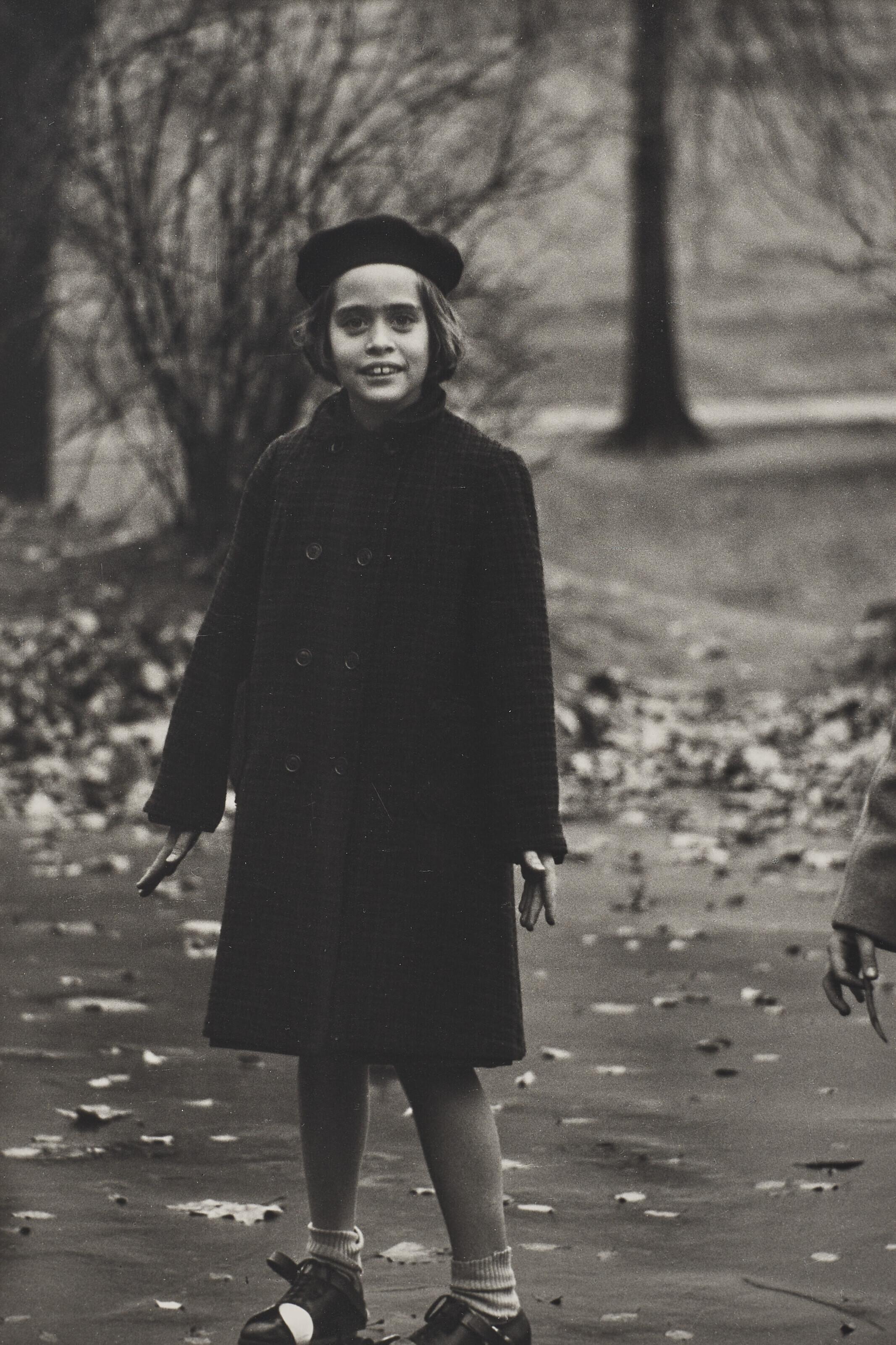 Diane Arbus - Girl in a beret in Central Park, N.Y.C. 1958