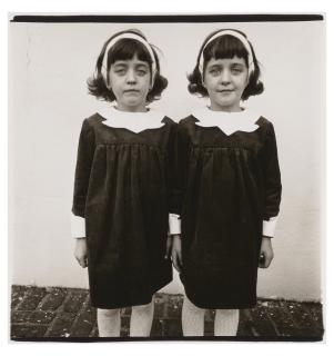 Diane Arbus - Identical twins, (Cathleen and Colleen), Roselle, New Jersey, 1966
