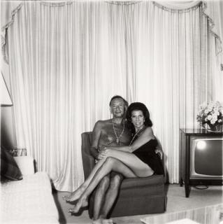 Diane Arbus - Jacqueline Susann And Her Husband Irving Mansfield, 1969