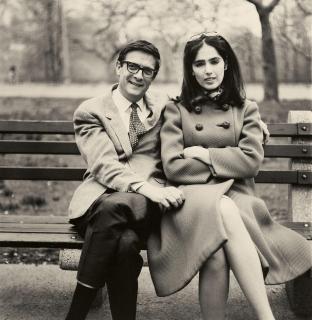 Diane Arbus - Kenneth Noland and his girlfriend Stephanie Gordon