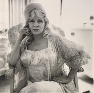 Diane Arbus - Mae West in a Chair at Home, Santa Monica, CA, 1965