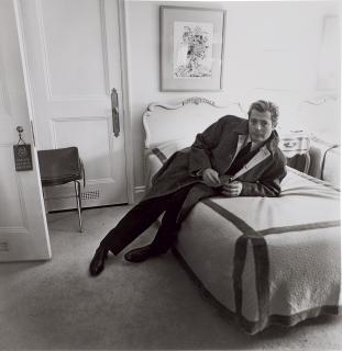 Diane Arbus - Marcello Mastroianni in his Hotel Room, NYC