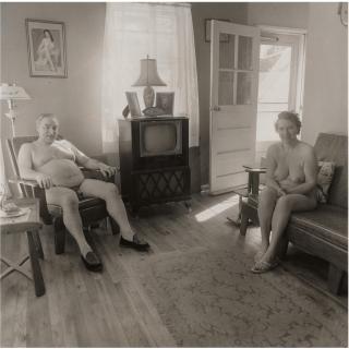 Diane Arbus - Retired Man And His Wife At Home In A Nudist Camp One Morning, N.J., 1963