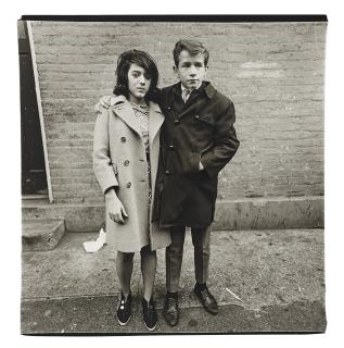 Diane Arbus - Teenage couple on Hudson Street, N.Y.C. 1963