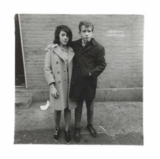 Diane Arbus - Teenage Couple On Hudson Street, Nyc, 1963
