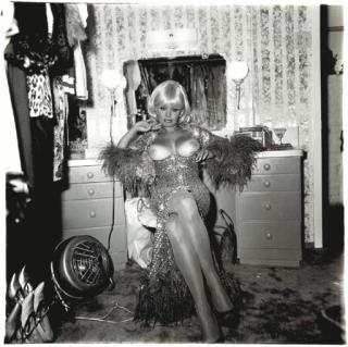 Diane Arbus - Topless Dancer In Her Dressing Room, San Francisco, Cal., 1968